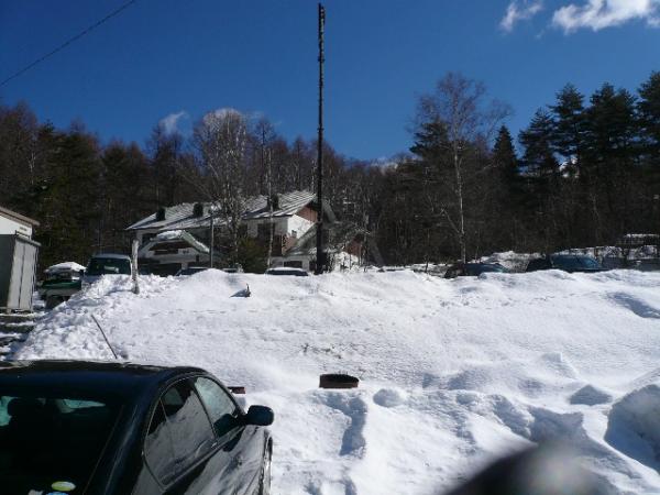 美濃戸口に車を置いて出発です